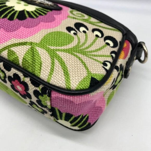 Spartina 449 Ivory Floral Port Passage Crossbody Bag - Picture 6 of 11